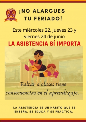 LA ASISTENCIA S&Iacute; IMPORTA