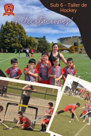 FELICITACIONES TALLER DE HOCKEY